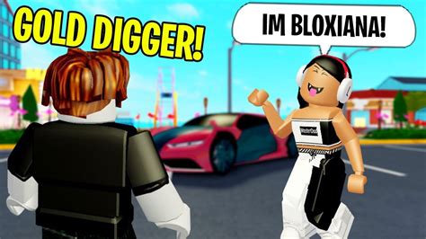 i exposed bloxiana the gold digger in a live stream roblox youtube