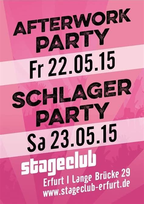 Party Schlager Party Stage Club In Erfurt 23052015