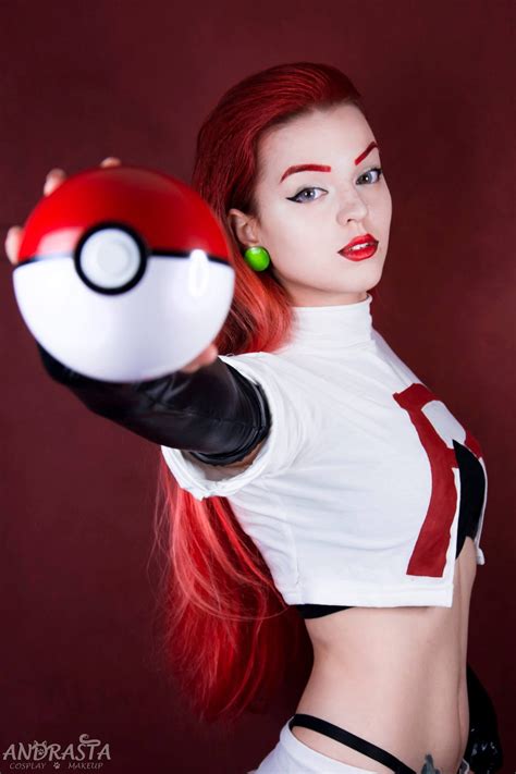 Character Jessie From Pokémon Anime Series Cosplayer Kamila Jabłońska Aka Andrasta