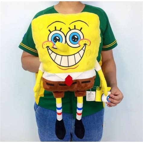 ตุ๊กตาสพันจ์บ็อบ สปอนจ์บ๊อบ สปองบ็อบ Spongebob งานแท้ญี่ปุ่น Shopee