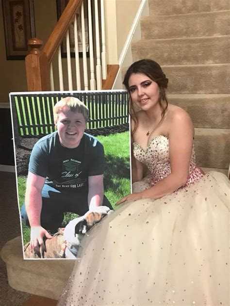 Dad Takes Sons Girlfriend To Prom After The Teen Dies In A Car Crash