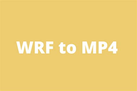 Best Free Methods To Convert Wrf To Mp Minitool Video Converter Hot Sex Picture