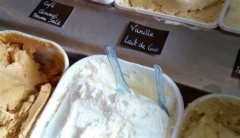 Glace lait de coco