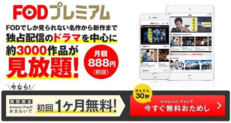 実際に使用した分だけお支払いいただきます。 最低料金設定はありません。 ィア) すべてで無料でご利用いただけます。 すでに復元されているオブジェクトに対して呼び出された後続の復元リクエストは、get リクエス. FODプレミアム(amazon)無料お試し登録方法を詳しく!1分で見放題 ...