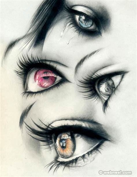 60 Beautiful And Realistic Pencil Drawings Of Eyes Eye Art Realistic