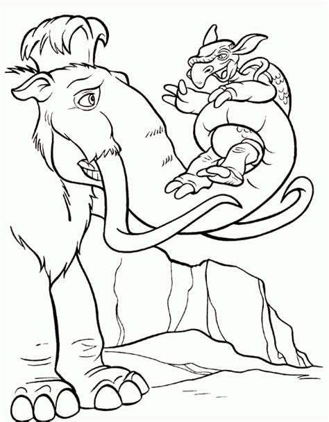 Ice-Age-Coloring-Pages Coloring Kids - Coloring Kids