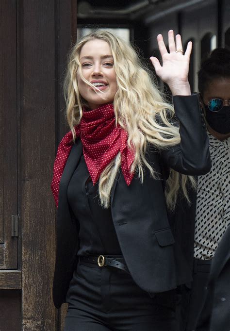 Amber Heard Outfit Royal Courts Of Justice In London 07162020