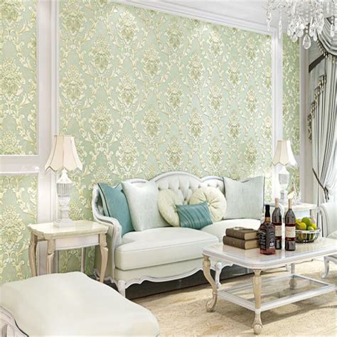 Beibehang Bedroom Living Room Wallpaper Luxury European 3d Non Wovens