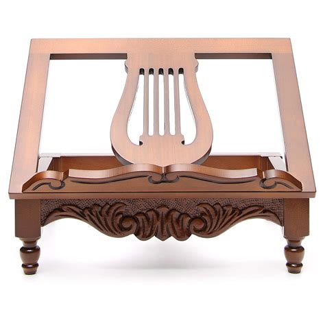 Resin crafts are created with a strong and flexible plastic resistant to cracking, peeling and. Inlayed wood book-stand | online sales on HOLYART.co.uk