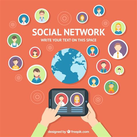 Soziales Netzwerk Download Der Kostenlosen Vektor
