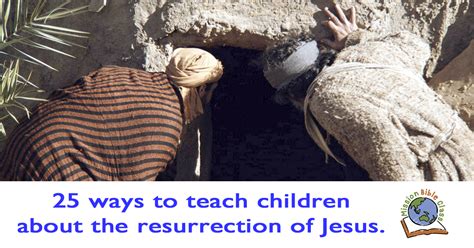25 Ideas For Teaching Children About The Resurrection Of Jesus