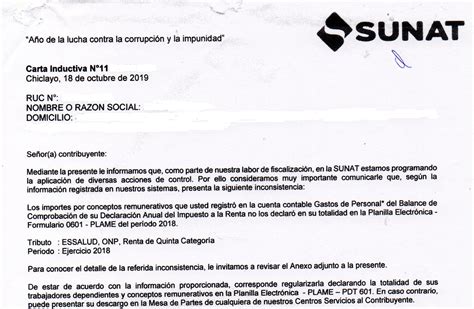 Carta Inductiva Cuenta Contable 62 El Blog Del Contador Peruano