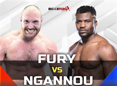 Fury Vs Ngannou Boxe Date Heure Carte Des Combats Regarder En