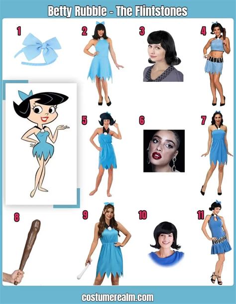 How To Dress Like Dress Like Betty Rubble Guide For Cosplay And Halloween