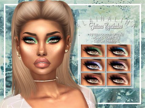 Sims 4 Glitter Eyeshadow