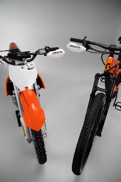Stylische und funktionelle handprotektoren, passend fuer lenker chr65 22,0 mm und chr65 28,6. Acerbis Handprotektoren Handguards X-Elite für Fahrrad E ...