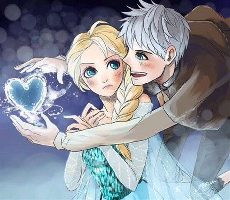 Elsa And Jack Frost Fan Art Jack X Elsa Jack Frost And Elsa Jack