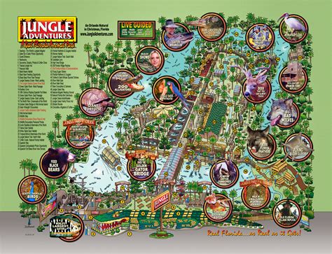 Park Map Jungle Adventures