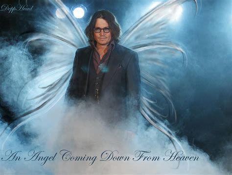 An Angel From Heaven Johnny Depp Fan Art 19834955 Fanpop