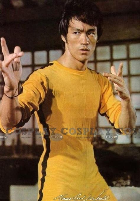 Custom Bruce Lee Cosplay Costume From Celebrity