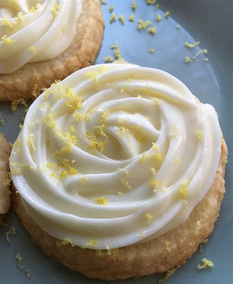 They are officially known as lemon gooey butter cookies and she says they are the best ever. Gluten Free Lemon Cookies with Lemon-Cream Cheese Frosting ...