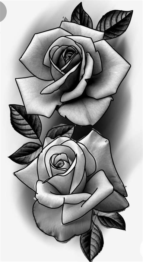 rose tattoo stencil rose drawing tattoo flower tattoo drawings flower art drawing roses