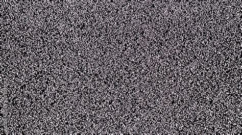 Tv Static Noise Glitch Effect Stock Photo Adobe Stock