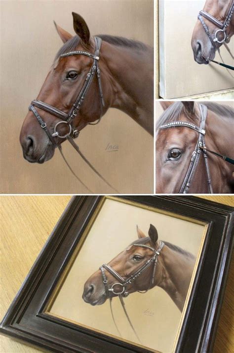 Realistic Horse Portrait Commission By Artist Nicholas Beall Portraits