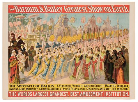 Lot Detail Barnum Bailey Greatest Show On Earth The Spectacle Of Ba