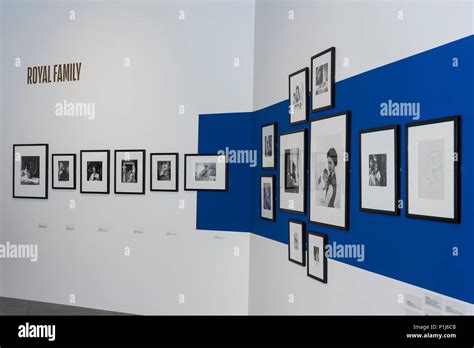 Exhibition Of Works Of Renowned Photographer Cecil Beaton Stock Photo