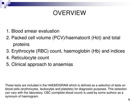 Ppt Tests In Haematology Powerpoint Presentation Free Download Id