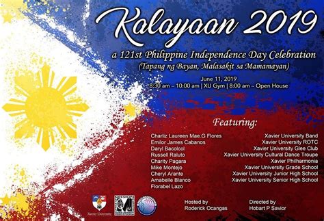 Xavier University Kalayaan 2019 121st Philippine Independence Day