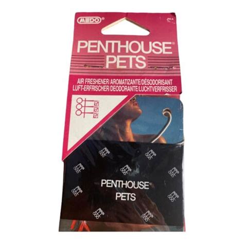 Vintage Car Air Freshener Penthouse Pets Topless Nude Playboy Made In Usa Ebay