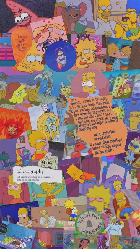 The Simpsons Aesthetic Wallpaper