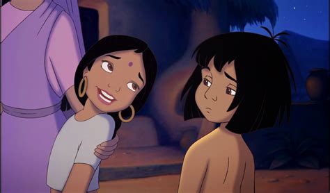 Image Shanti In Love With Mowgli  Jungle Book Wiki Fandom Powered By Wikia