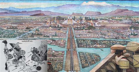 Tenochtitlan Mexico History Aztec City Aztec Culture