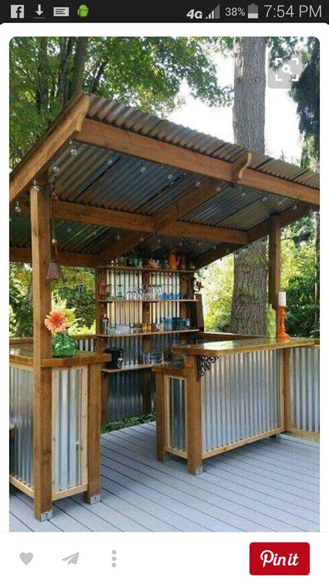 These days, you can customize an outdoor kitchen to be as useful as it will go over kitchen layouts, considerations and outdoor appliances. Love it | Backyard, Backyard patio, Backyard bar