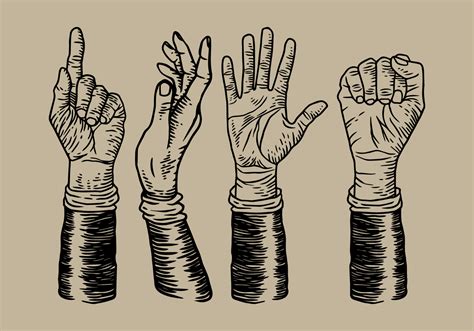 Vintage Hand Drawing 206231 Vector Art At Vecteezy