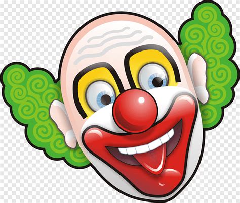 Clown Joker Evil Clown Face Clown Food Cartoon Png