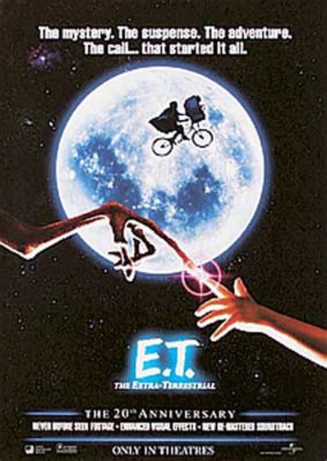 Et 20th Anniversary Single Sided Reprint Poster Buy Movie Posters