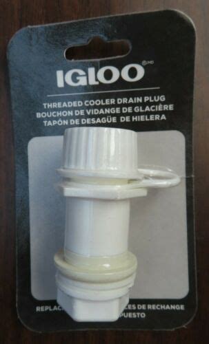 Igloo Cooler Threaded Drain Plug Replacement Part Parts Kit Cap Plugs