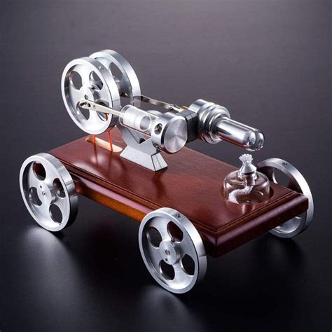 Stirling Engine Kit Diy Stirling Engine Car Model Kit With Solid Wood
