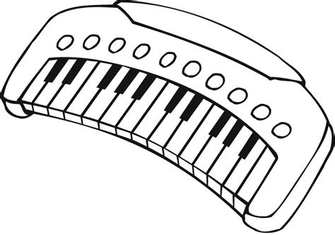 Musical Keyboard Drawing At Explore Collection Of