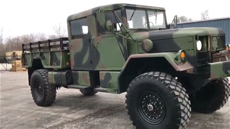 Sold M35a2 Deuce And Half 4 Door 4x4 Military Truck Youtube