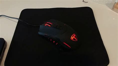 Pictek Thunderbird T7 A 09 Gaming Mouse With Mouse Pad Unboxing And