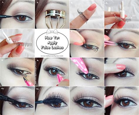 If you've never done it before, there's no need to worry. 3 Simple Steps To Apply False Lashes Perfectly | Women's ...
