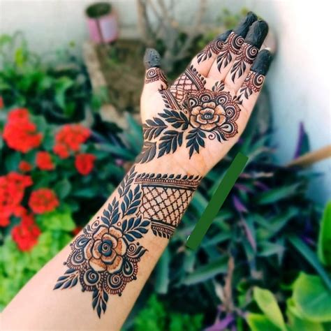 Top 74 Black Mehndi Designs For Hands Best Vn