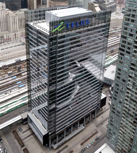 20160204 Torontos Telus House Tower Stands Out In The Southcore