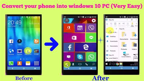 Make Your Android Phone A Windows 10 Computer It Really Works Youtube