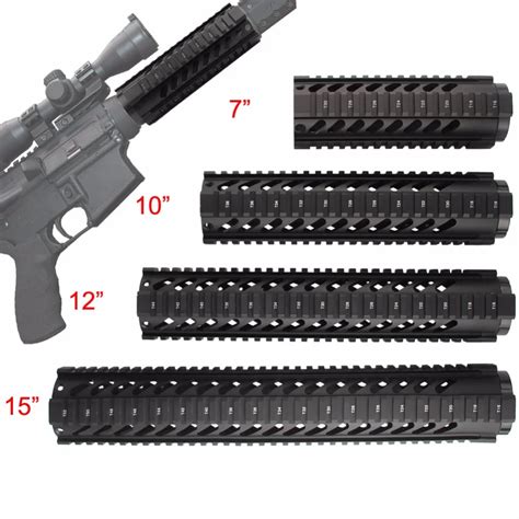 Tactical Airsoft 223556 Ar15 7 10 12 15 Inch Free Float Handguard
